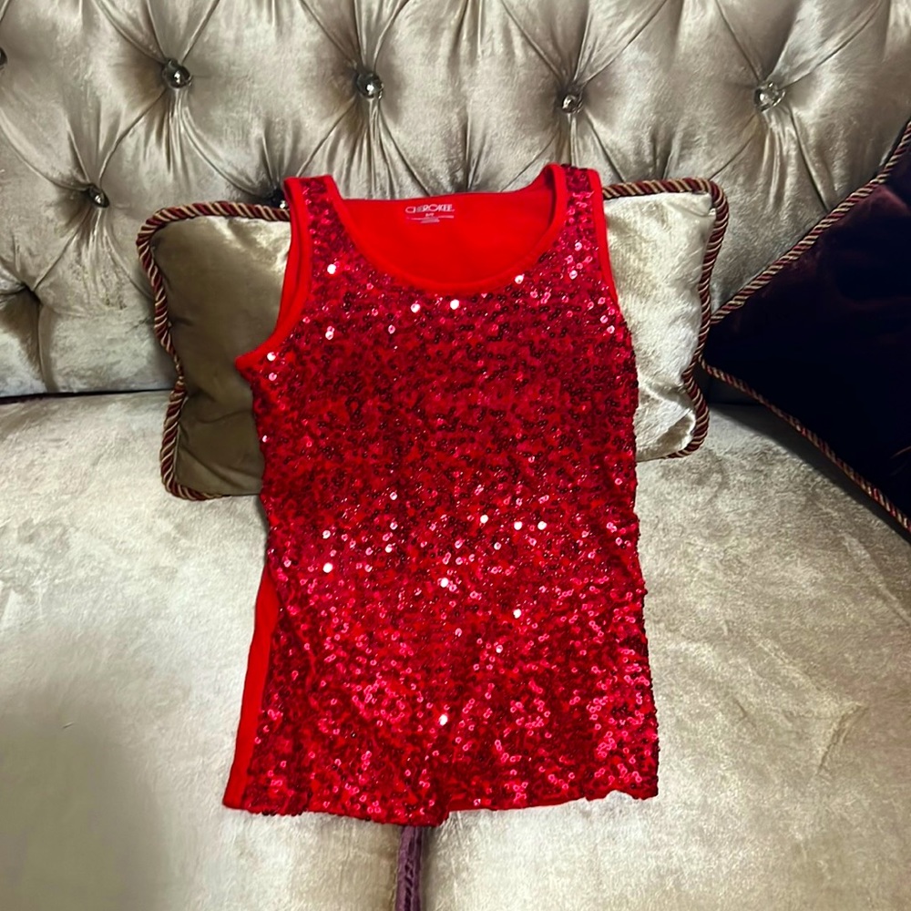 Girls Red Top